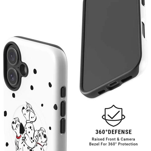 Disney 101 Dalmatians Puppy pile iPhone 17 Magsafe Impact Case