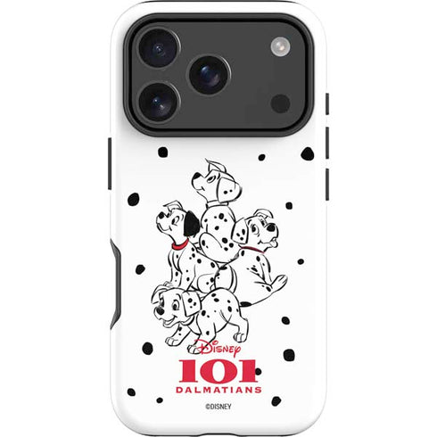 Disney 101 Dalmatians Puppy pile iPhone 17 Pro Impact Case