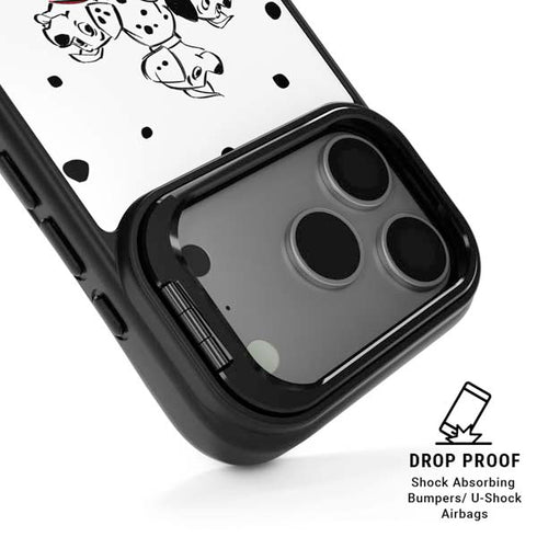 Disney 101 Dalmatians Puppy pile iPhone 17 Pro Kickstand Case