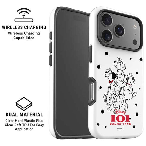 Disney 101 Dalmatians Puppy pile iPhone 17 Pro Magsafe Impact Case