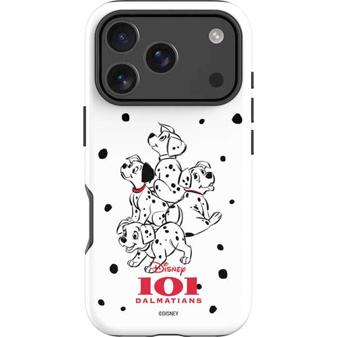 Disney 101 Dalmatians Puppy pile iPhone 17 Pro Max Impact Case