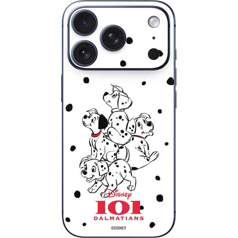 Disney 101 Dalmatians Puppy pile iPhone 17 Pro Max Skin