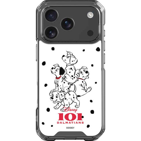 Disney 101 Dalmatians Puppy pile iPhone 18 Pro Clear Case