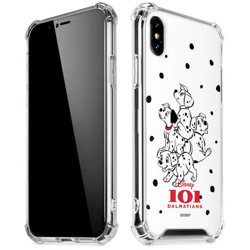Disney 101 Dalmatians Puppy pile iPhone X/XS Clear Case