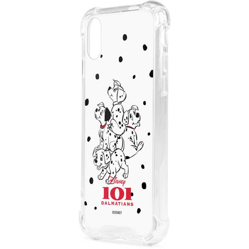 Disney 101 Dalmatians Puppy pile iPhone XS Clear Case