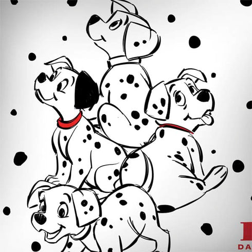 Disney 101 Dalmatians Puppy pile MacBook Skins
