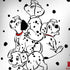 Disney 101 Dalmatians Puppy pile MacBook Skins