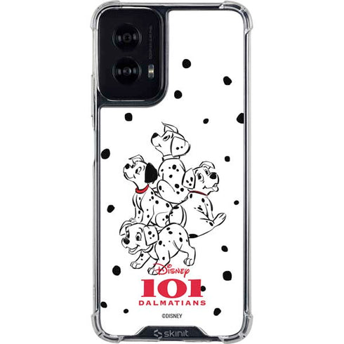 Disney 101 Dalmatians Puppy pile Moto G Power 5G (2024) Clear Case