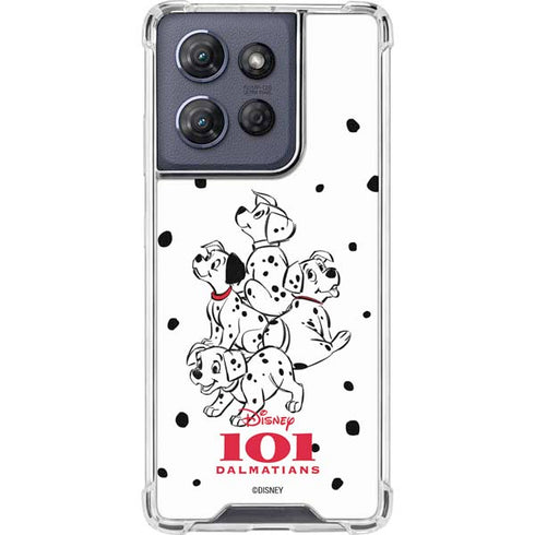 Disney 101 Dalmatians Puppy pile Moto G Power 5G (2025) Clear Case