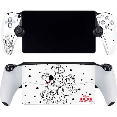 Disney 101 Dalmatians Puppy pile PlayStation Portal Remote Player Skin