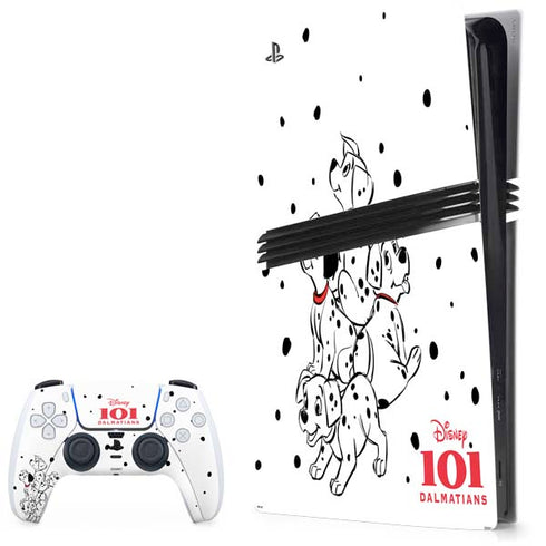 Disney 101 Dalmatians Puppy pile PlayStation PS5 Skins
