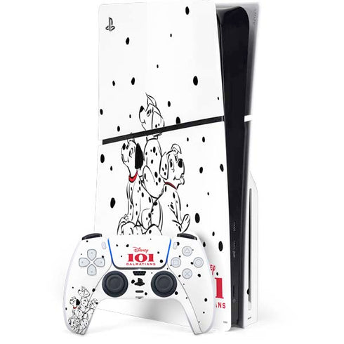 Disney 101 Dalmatians Puppy pile PlayStation PS5 Skins