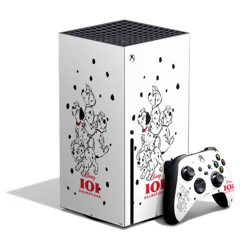Disney 101 Dalmatians Puppy pile Xbox Series X Bundle Skin