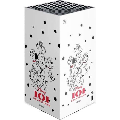 Disney 101 Dalmatians Puppy pile XBox Series X Digital Edition Console Skin