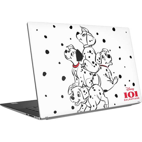 Disney 101 Dalmatians Puppy pile Dell XPS Skin