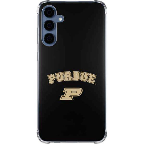 Purdue University Purdue Boilers Galaxy A55 5G Clear Case