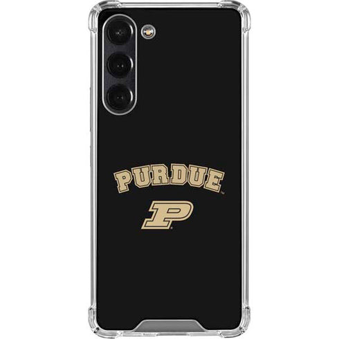 Purdue University Purdue Boilers Galaxy S24 FE Clear Case