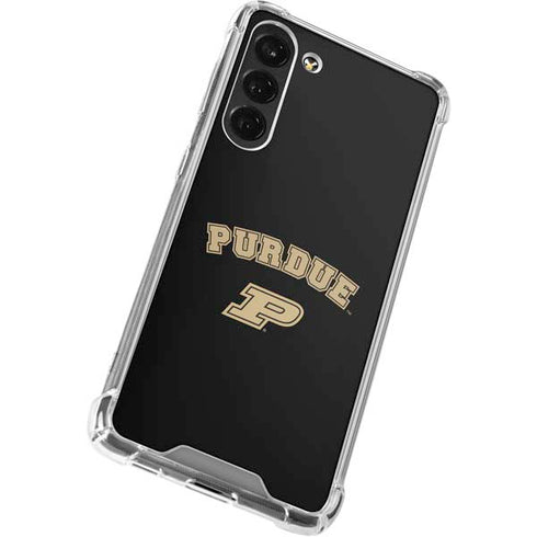 Purdue University Purdue Boilers Galaxy S24 FE Clear Case