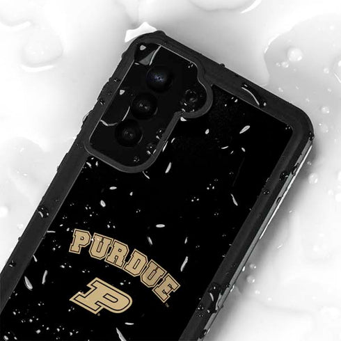 Purdue University Purdue Boilers Galaxy S24 Plus Waterproof Case