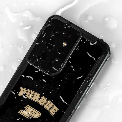 Purdue University Purdue Boilers Galaxy S24 Ultra Waterproof Case