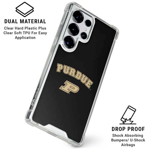 Purdue University Purdue Boilers Galaxy S25 Ultra Clear Case