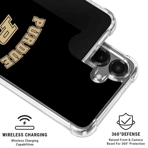 Purdue University Purdue Boilers Galaxy S26 Clear Case