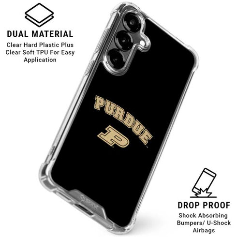Purdue University Purdue Boilers Galaxy S26 Clear Case