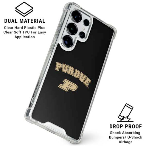 Purdue University Purdue Boilers Galaxy S26 Ultra Clear Case