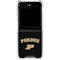 Purdue University Purdue Boilers Galaxy Z Flip6 Clear Case