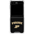 Purdue University Purdue Boilers Galaxy Z Flip6 Clear Case