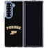 Purdue University Purdue Boilers Galaxy Z Fold6 Clear Case