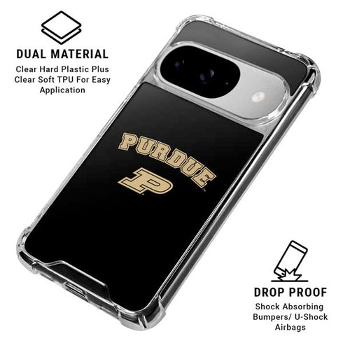 Purdue University Purdue Boilers Google Pixel 10 Clear Case