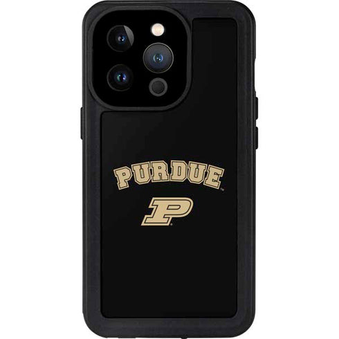 Purdue University Purdue Boilers iPhone 15 Pro Waterproof Case