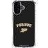 Purdue University Purdue Boilers iPhone 16 Clear Case