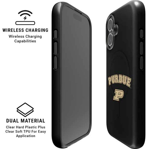 Purdue University Purdue Boilers iPhone 16 Magsafe Impact Case