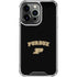 Purdue University Purdue Boilers iPhone 16 Pro Clear Case
