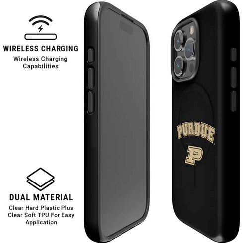Purdue University Purdue Boilers iPhone 16 Pro Magsafe Impact Case
