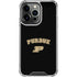 Purdue University Purdue Boilers iPhone 16 Pro Max Clear Case