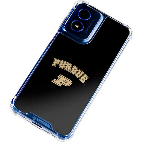 Purdue University Purdue Boilers Moto G 5G (2024) Clear Case