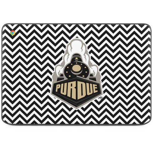 Purdue University Purdue Chevron HP Chromebook Skin