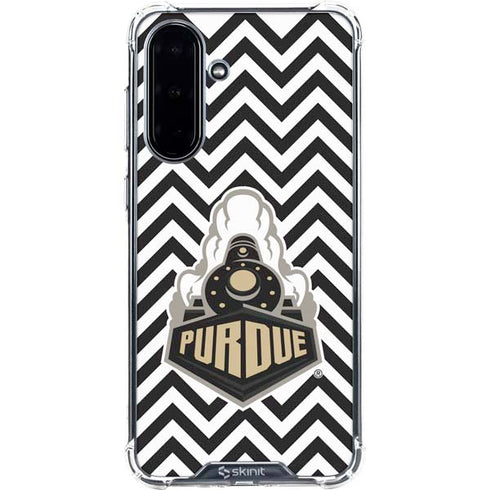 Purdue University Purdue Chevron Galaxy A36 5G Clear Case