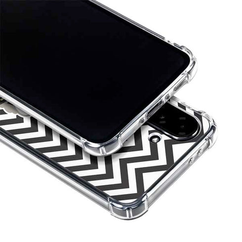 Purdue University Purdue Chevron Galaxy A36 5G Clear Case