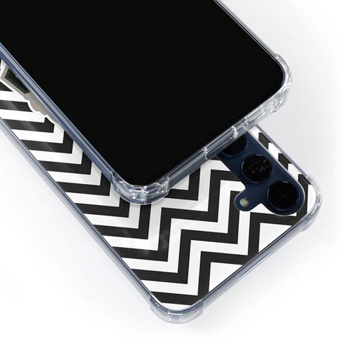 Purdue University Purdue Chevron Galaxy A55 5G Clear Case