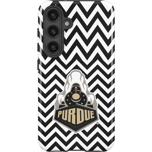 Purdue University Purdue Chevron Galaxy S25 Impact Case