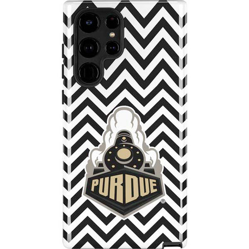 Purdue University Purdue Chevron Galaxy Cases
