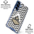 Purdue University Purdue Chevron Galaxy S25 Plus Clear Case
