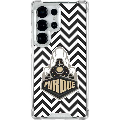 Purdue University Purdue Chevron Galaxy S25 Ultra Clear Case