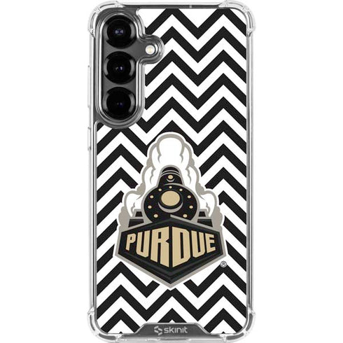 Purdue University Purdue Chevron Galaxy S26 Clear Case