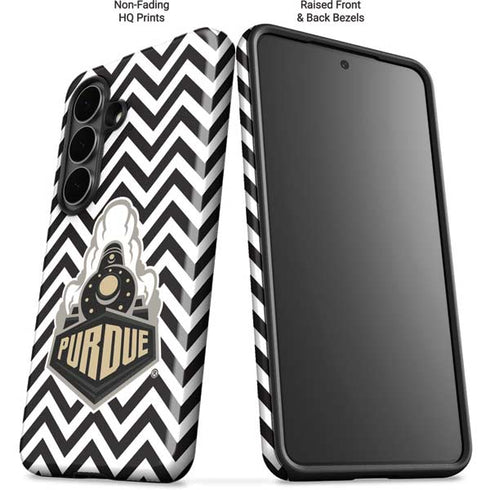 Purdue University Purdue Chevron Galaxy S26 Impact Case