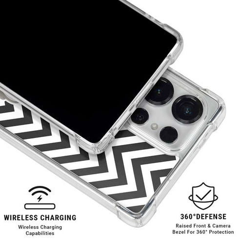 Purdue University Purdue Chevron Galaxy S26 Ultra Clear Case